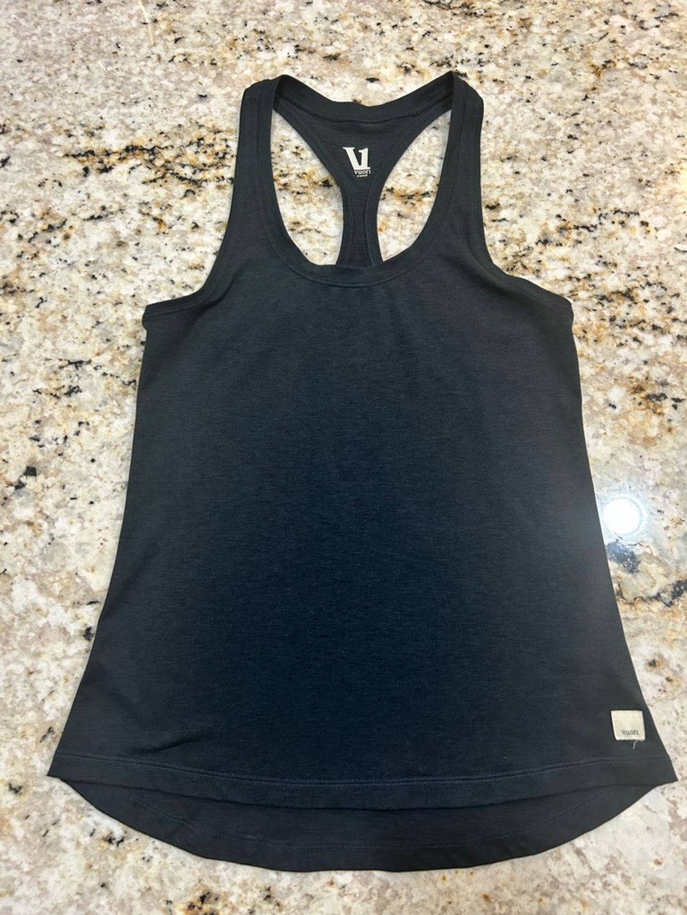 Vuori Women’s Black Lux Racerback Tank Top